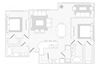 MOK B3 floor plan MOK B3 floor plan at The Mansions at Onion Creek, Austin, TX